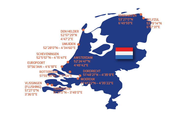 Piraat Split Tot International Ports Directory | Netherlands